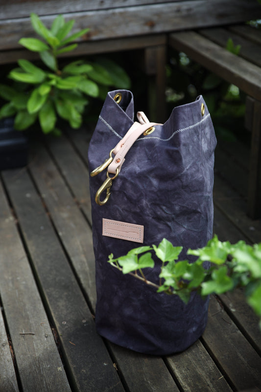 The Runabout in Charred Iris Waxed Canvas - Waitlist
