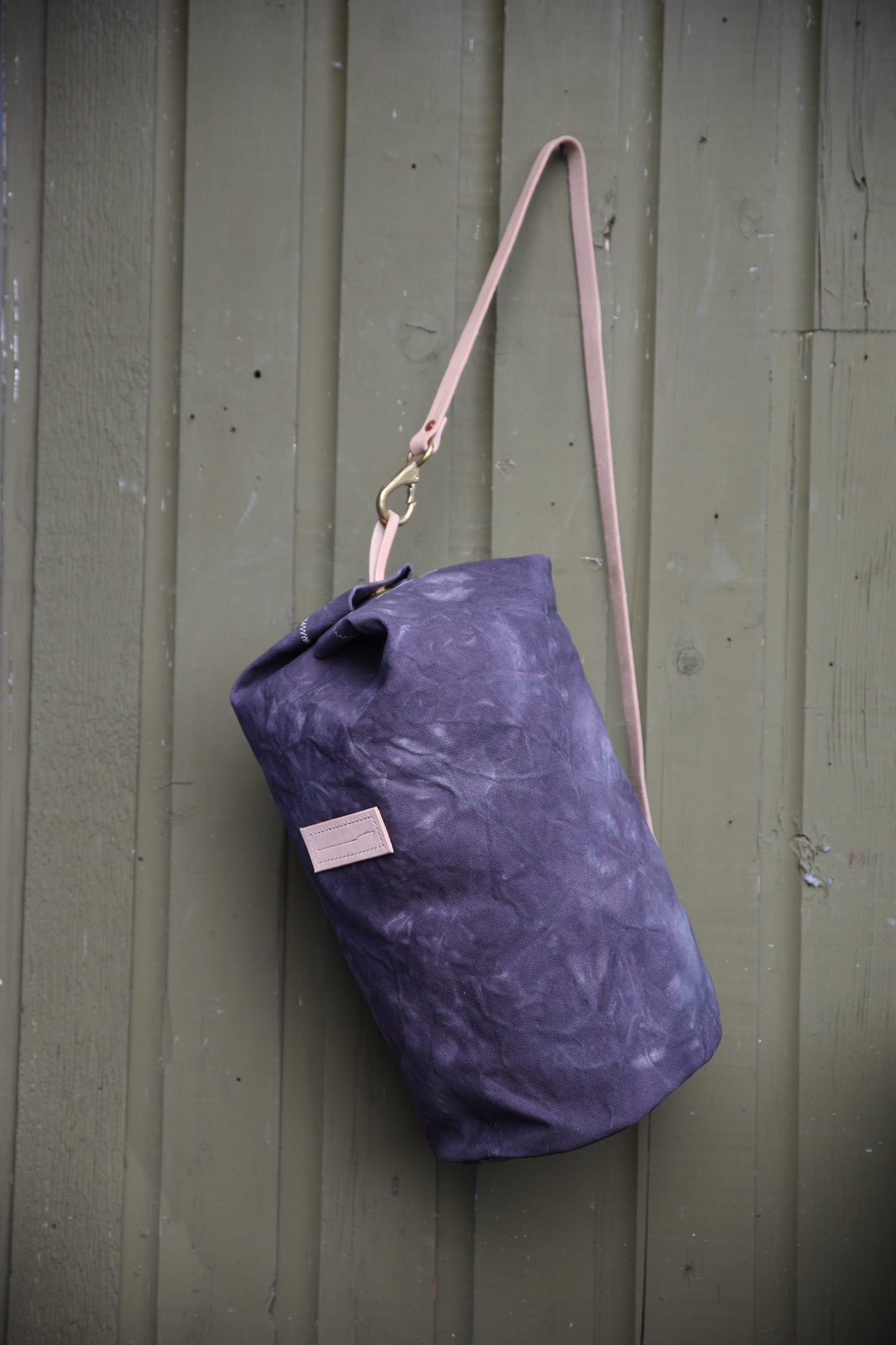 The Runabout in Charred Iris Waxed Canvas - Waitlist